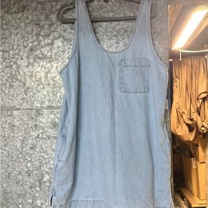 Universal Thread Light Blue Denim Mini Dress